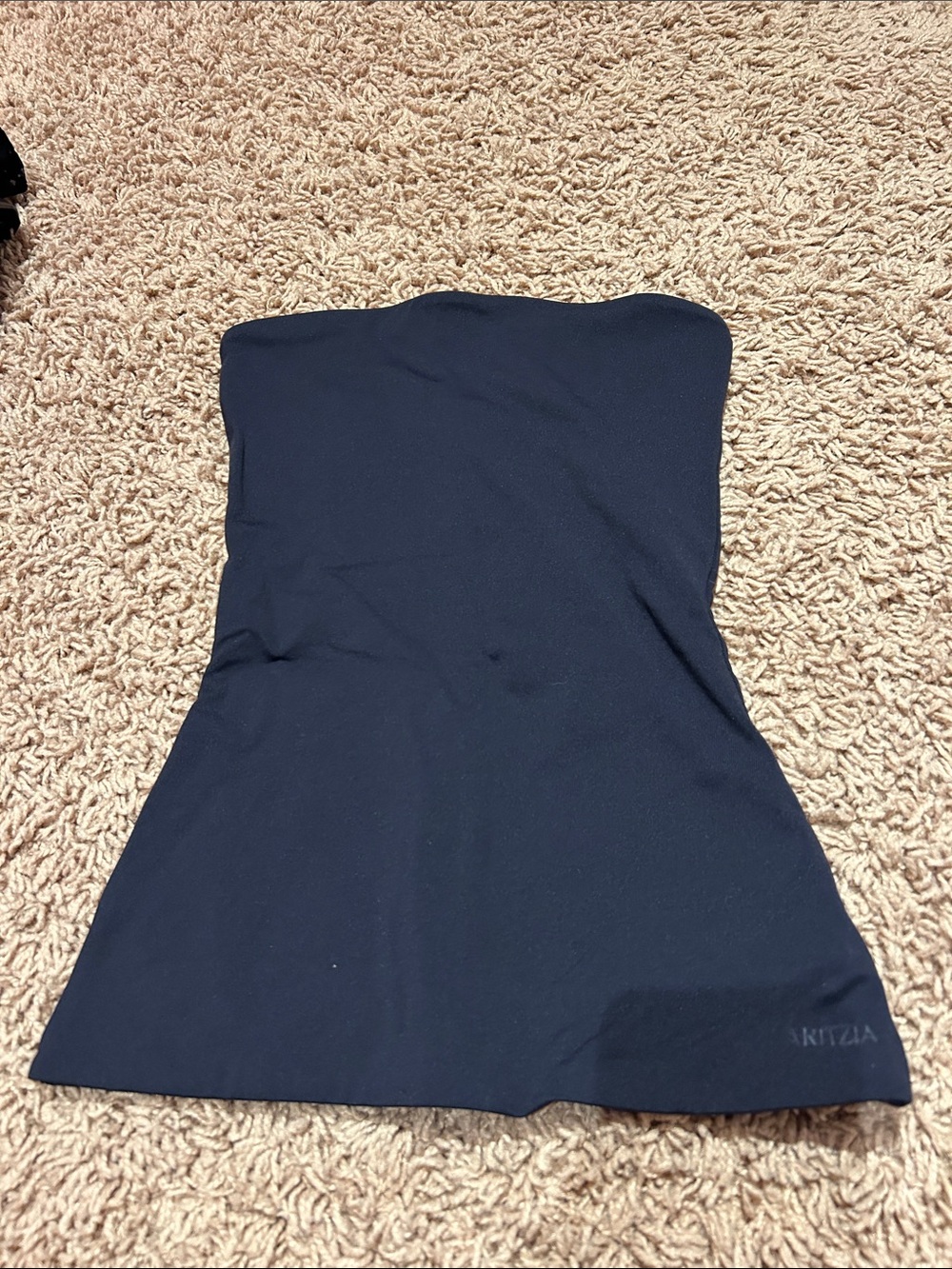 Aritzia black strapless tube top